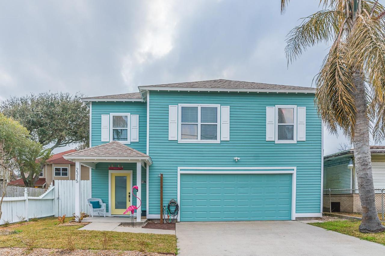 The Blue Flamingo Villa Galveston Eksteriør bilde
